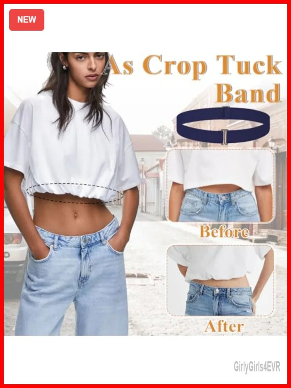 3 Pack No Show Stretch Belt with Flat Buckle, Adjustable Elastic Waist Belt for